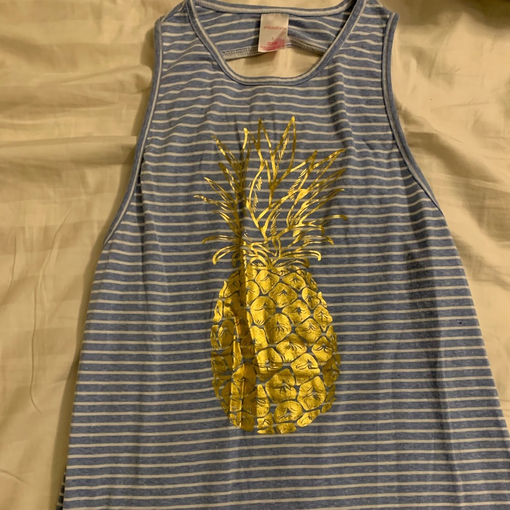 Pineapple bathing suit coverup!